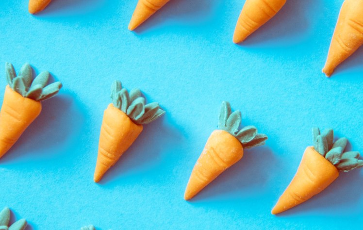artificial-background-carrots